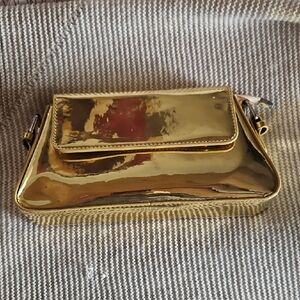 Gold Clutch Purse